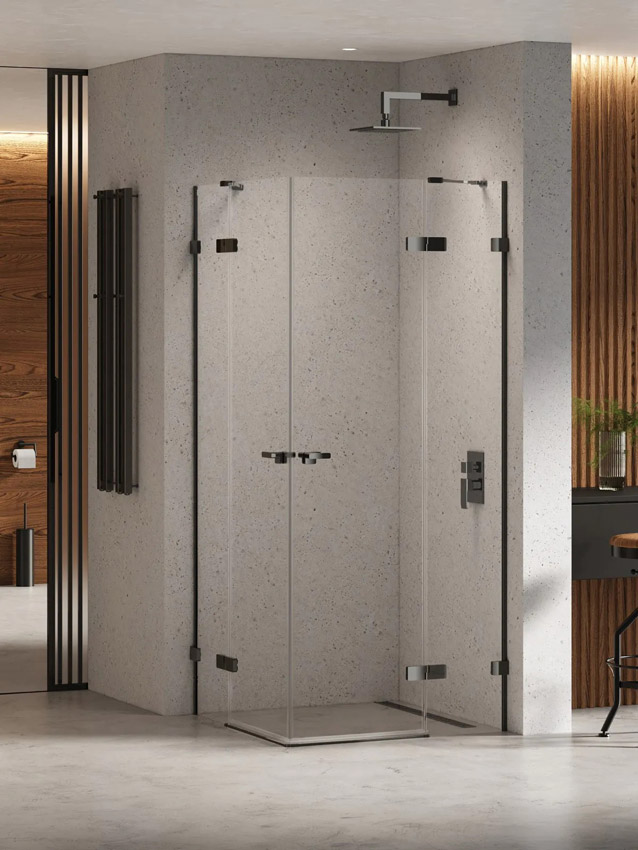 New Trendy Eventa black chrome Drzwi